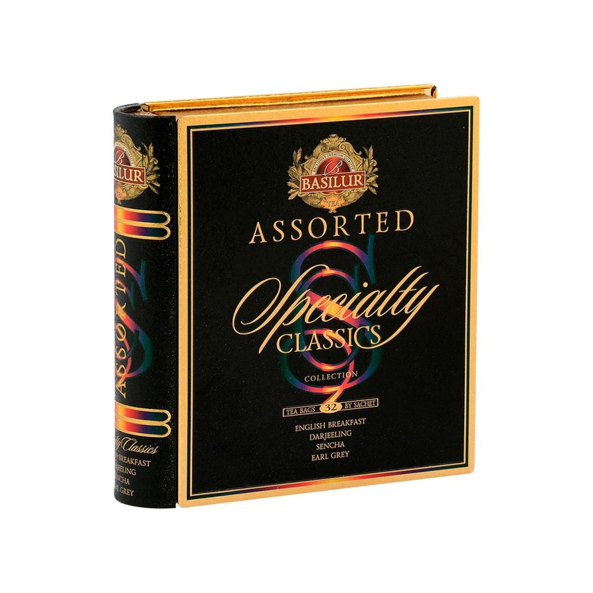 BASILUR - Libro Te Surtidos Clasicos 32 Bolsas - Basilur