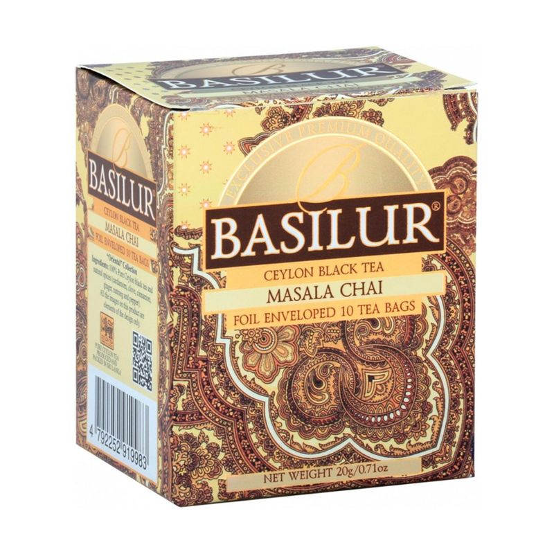 BASILUR - Te Oriental Masala Chai 10 Bolsas - Basilur