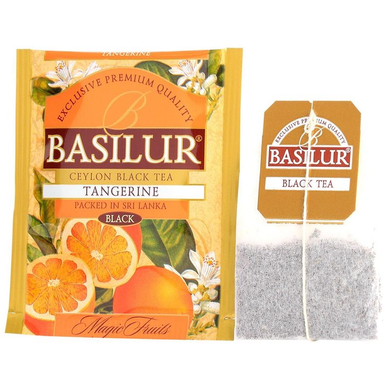 BASILUR - Te Frutas Mandarina Frutas Bolsitas - Basilur