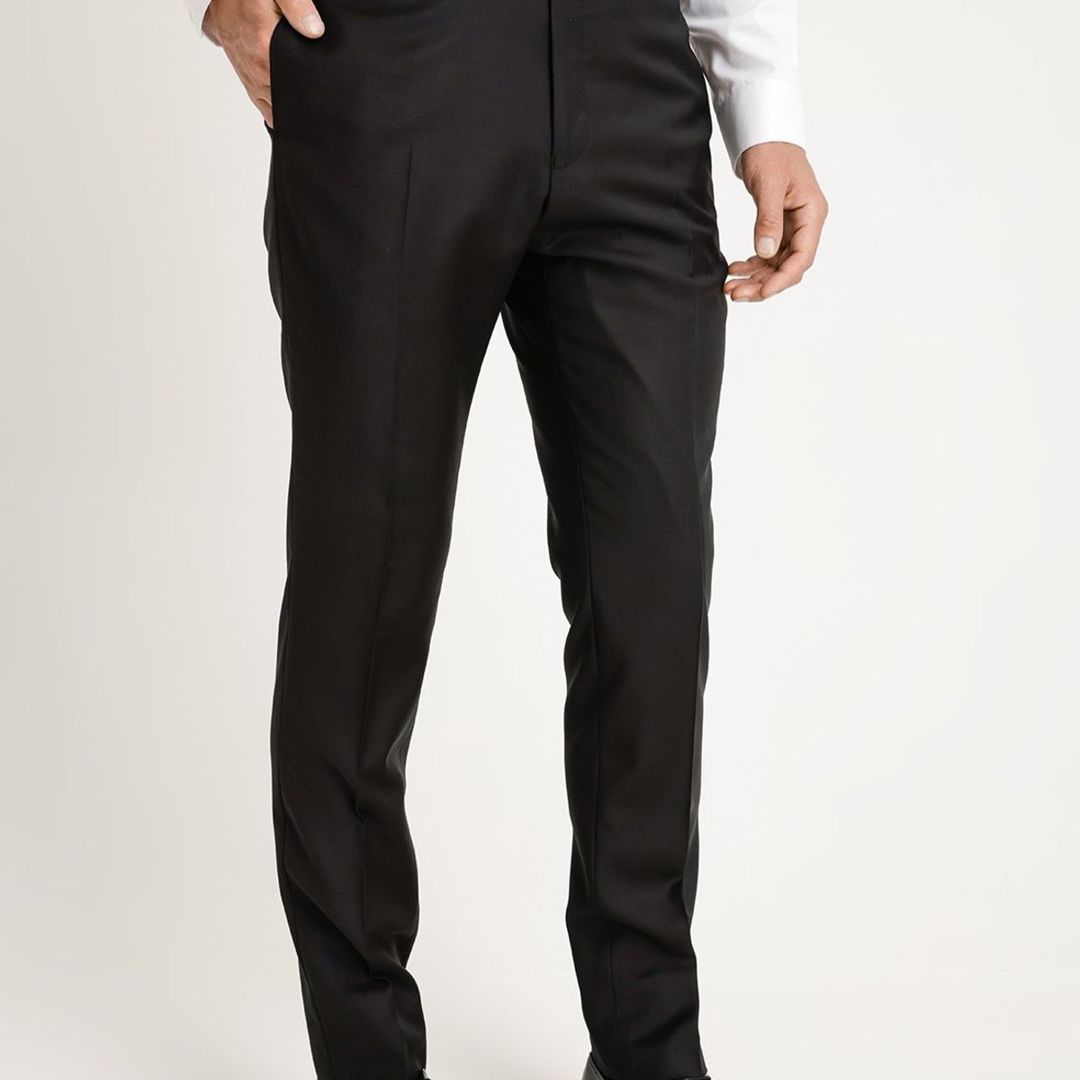 PERRY ELLIS - Pantalón The Willow Slim Suit Sep Negro