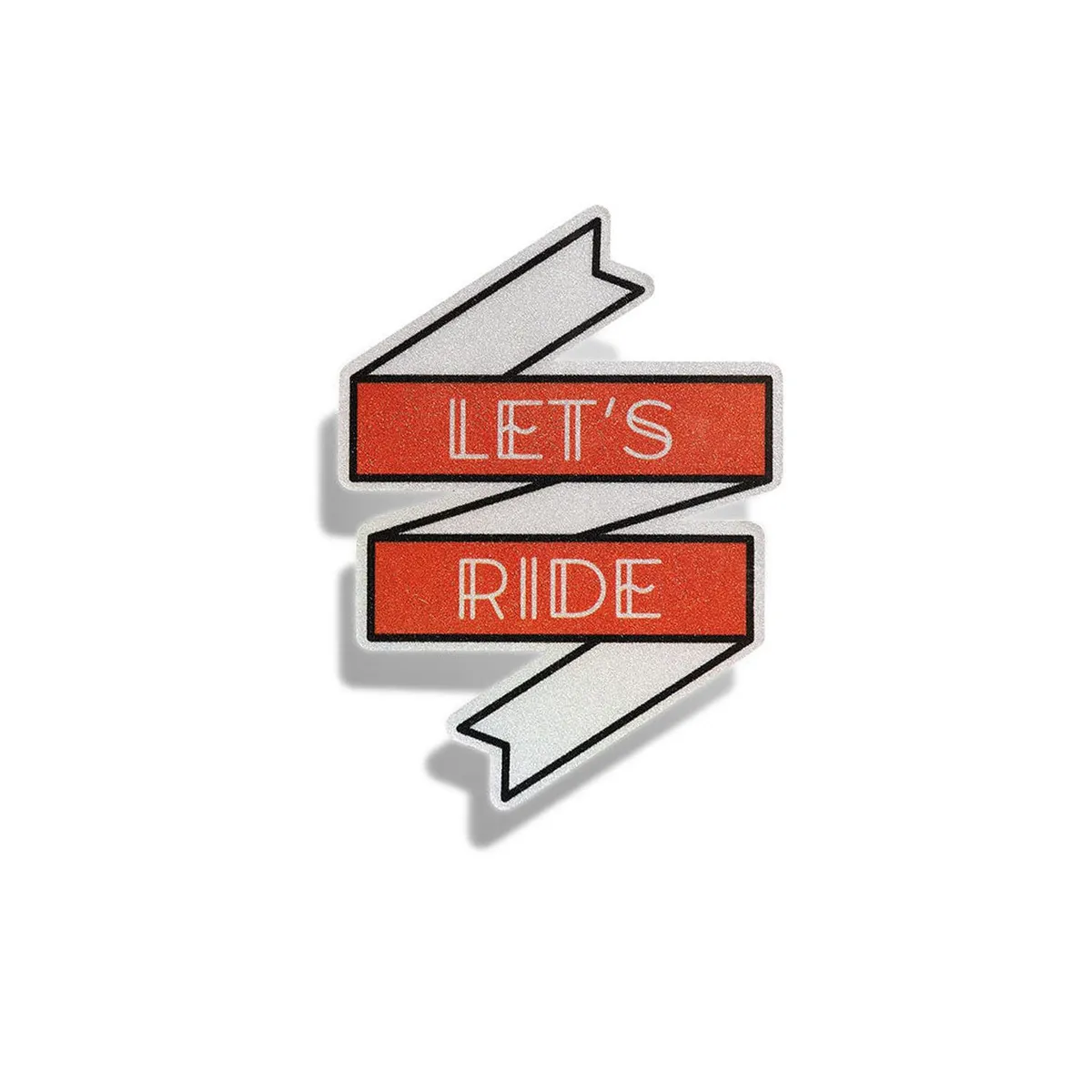 THOUSAND - Sticker Reflectante Let's Ride