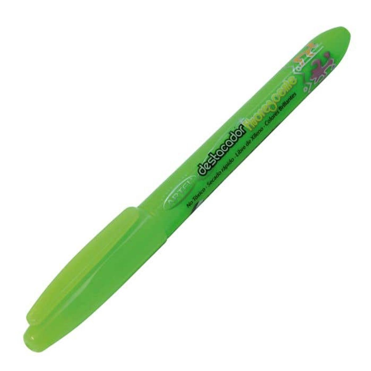 ARTEL - Destacador Verde Cuerpo Fino Artel