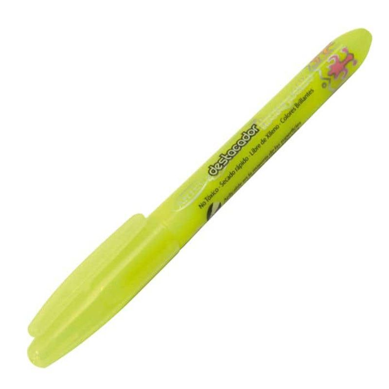 ARTEL - Destacador Amarillo Cuerpo Fino Artel