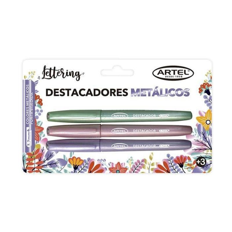 ARTEL - Bl. Destacador Artel Glitter/Metalico