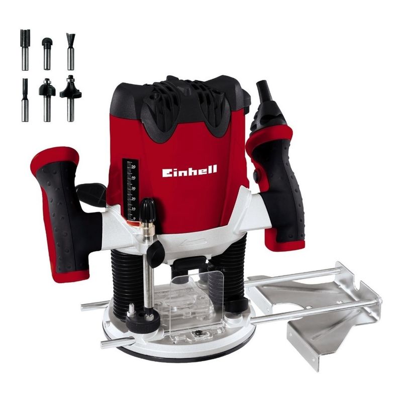 EINHELL - Fresadora Einhell TE-RO 55 KIT + Set Fresas