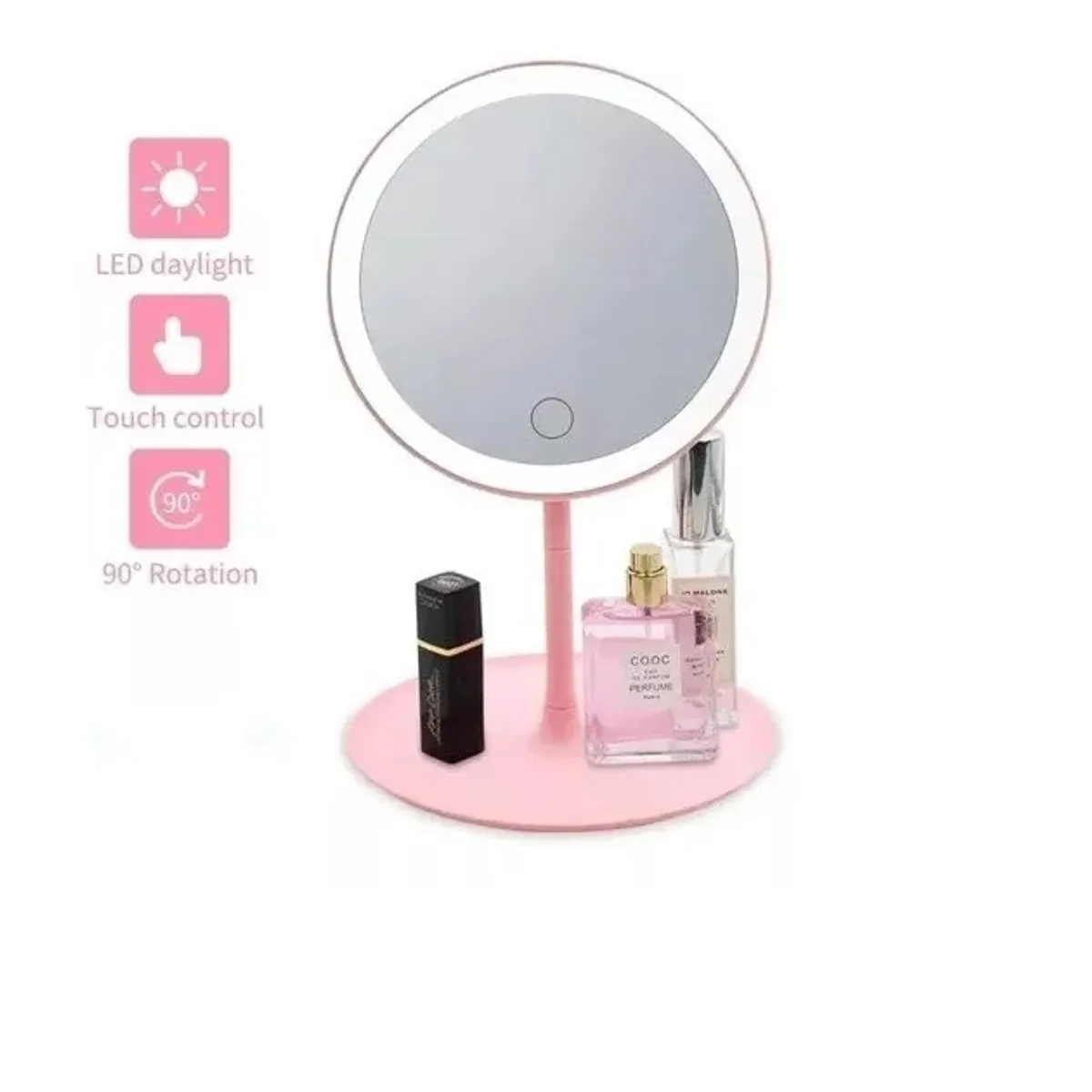 CARIBEE - Espejo Luz Led Maquillaje  Base