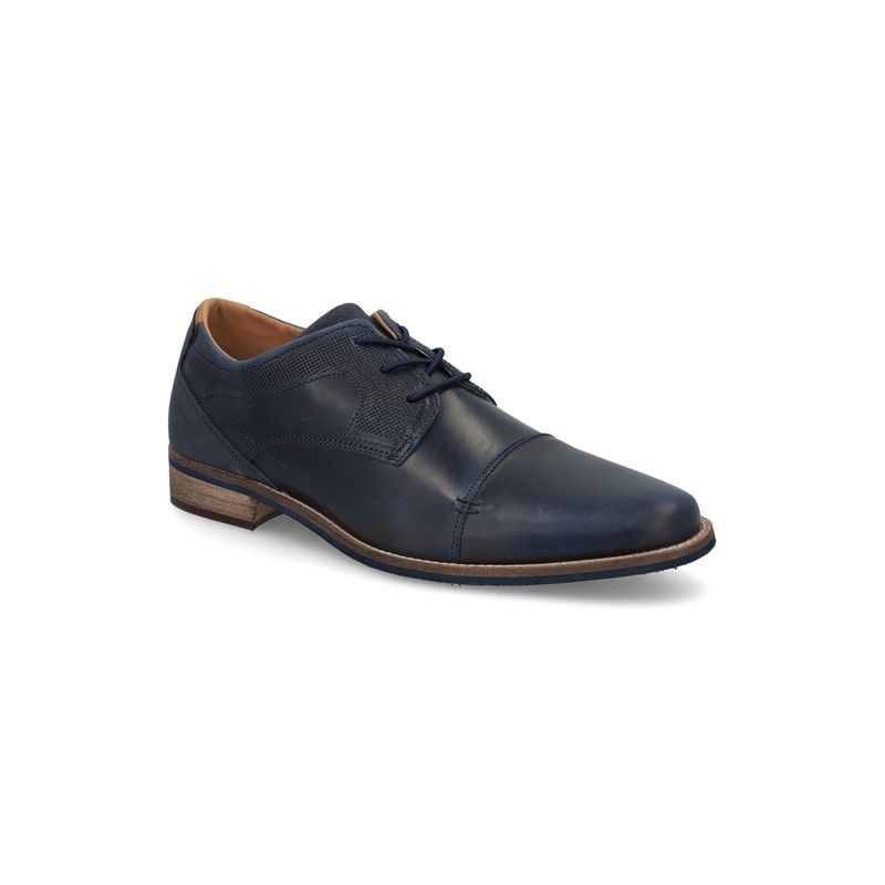 CARDINALE - Zapatos Cuero Murten-0-09 Azul CARDINALE