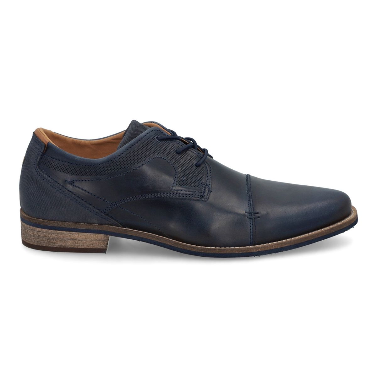 CARDINALE - Zapatos Cuero Murten-0-09 Azul CARDINALE