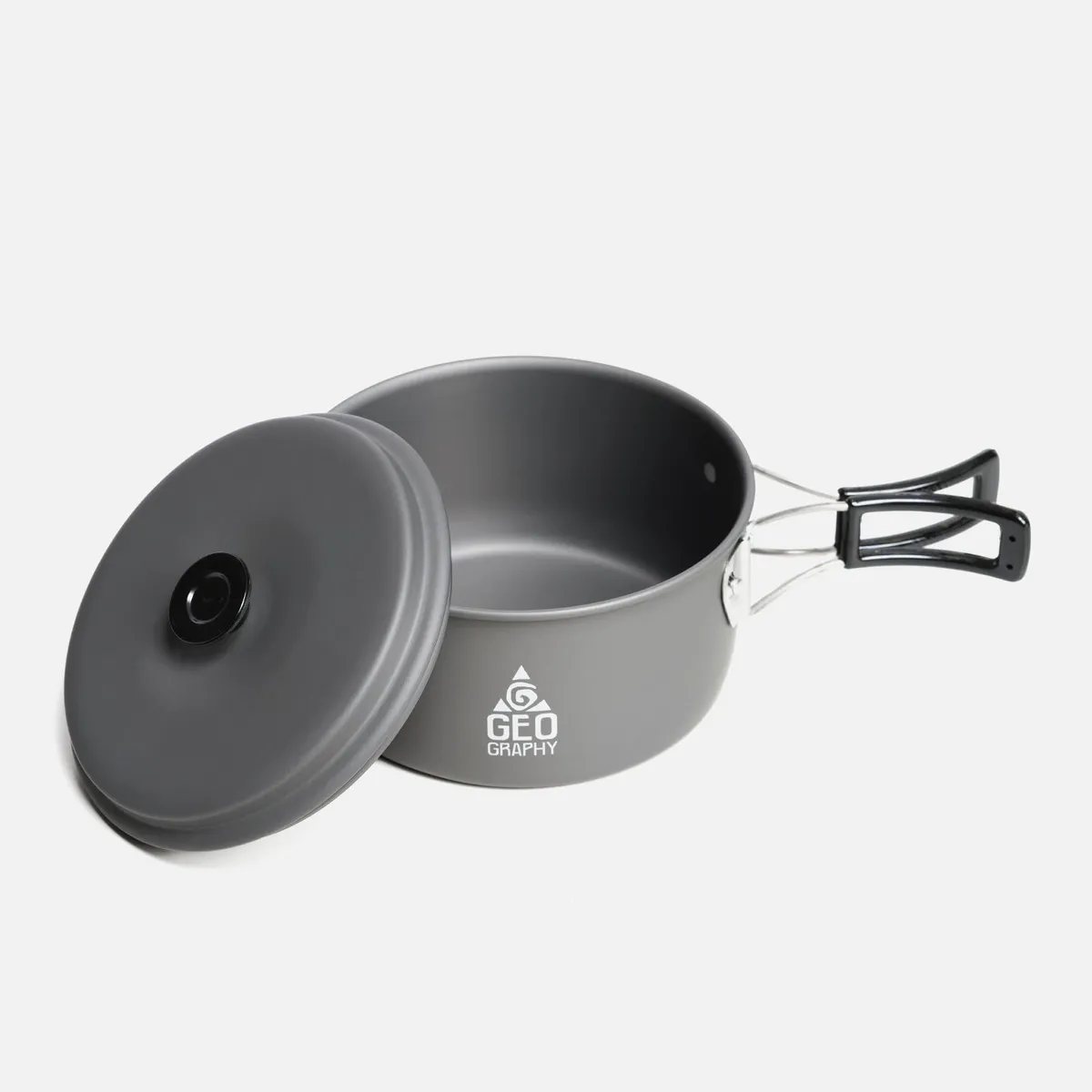 GEOGRAPHY - Set Cocina Unisex Baritu 4P Gris Oscuro Geography