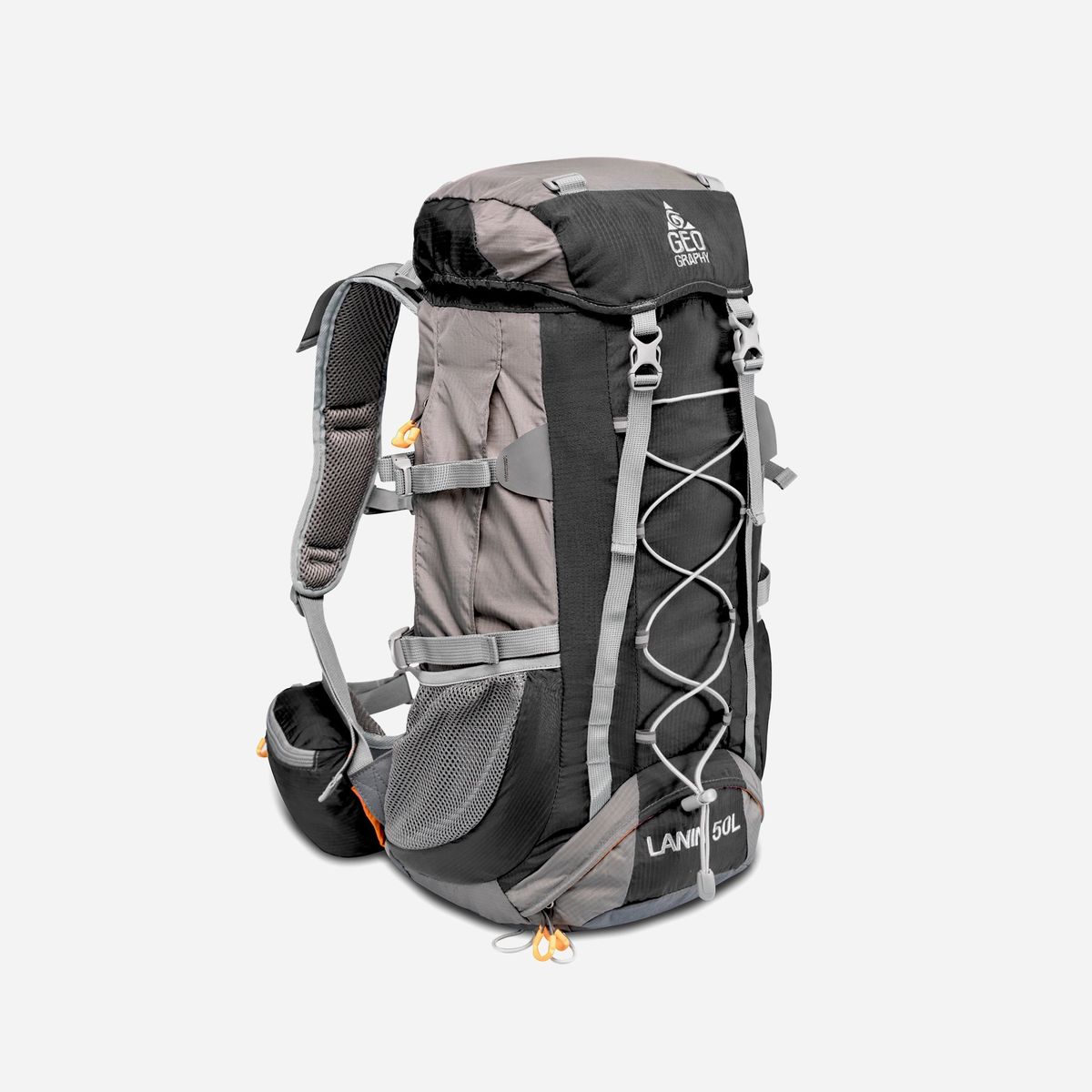 GEOGRAPHY - Mochila Unisex Lanin 50 Lts Negro 075 Geography