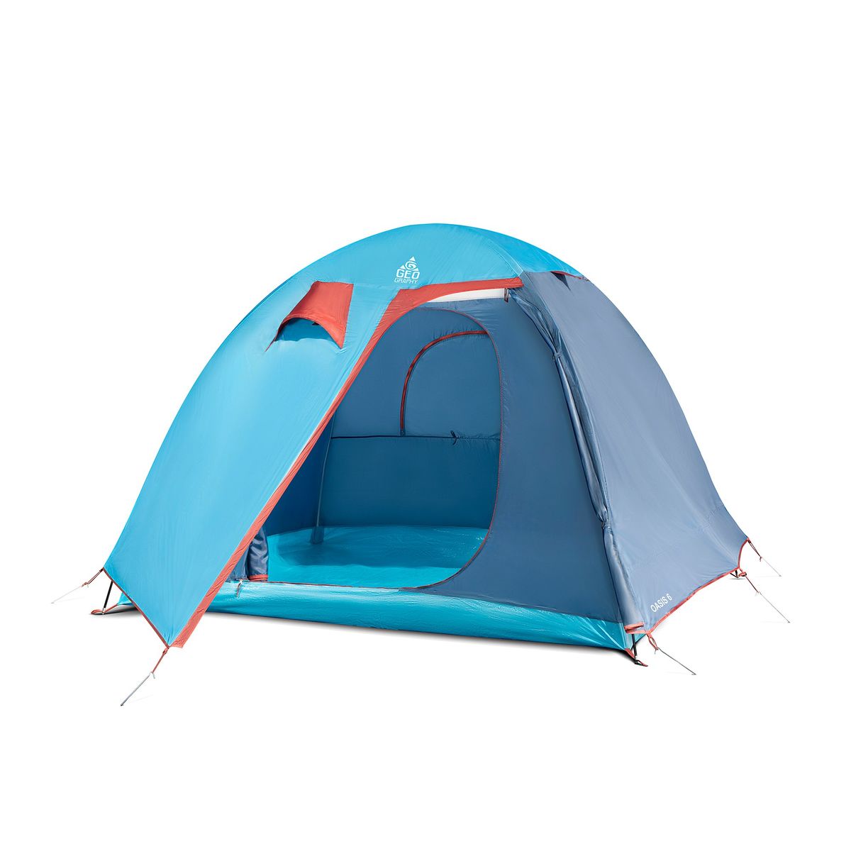 GEOGRAPHY - Carpa Unisex Oasis 6P Azul 014 Geography