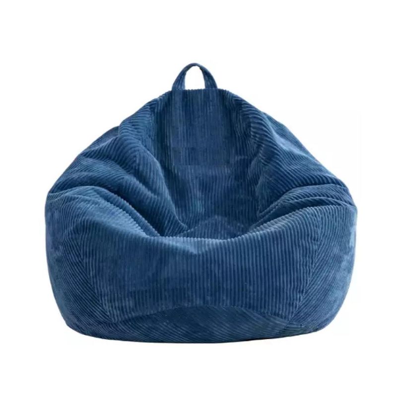 AUCKLAND OUTDOOR - Puff Pera Cotele 90x110 Cm Azul