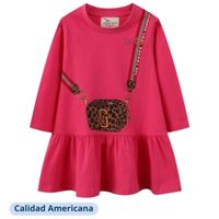 Vestido Manga Larga Niña