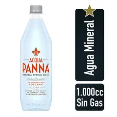 ACQUA PANNA - Agua Sin Gas Botella 1000cc