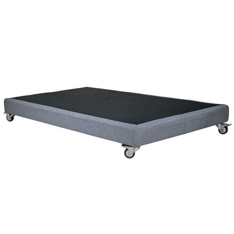 BLOCCARE - Base de Cama Full - Largo 200 cm con Ruedas Caster Deluxe