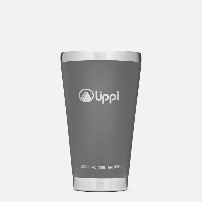 LIPPI - Vaso Light Steel Pint 450 ML Grafito Lippi