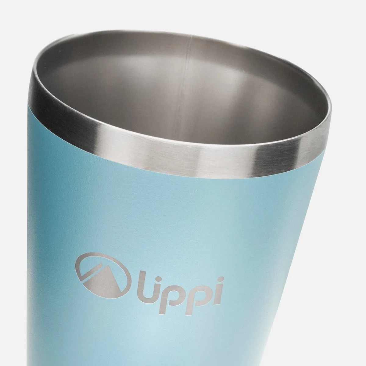 LIPPI - Vaso Light Steel Pint 450 ML Azulino Lippi