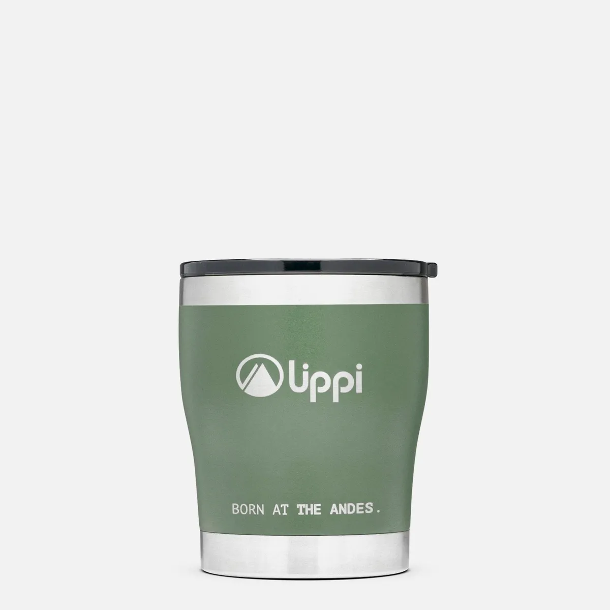 LIPPI - Botella Light Steel Tumbler 300 ML Oliva  Lippi