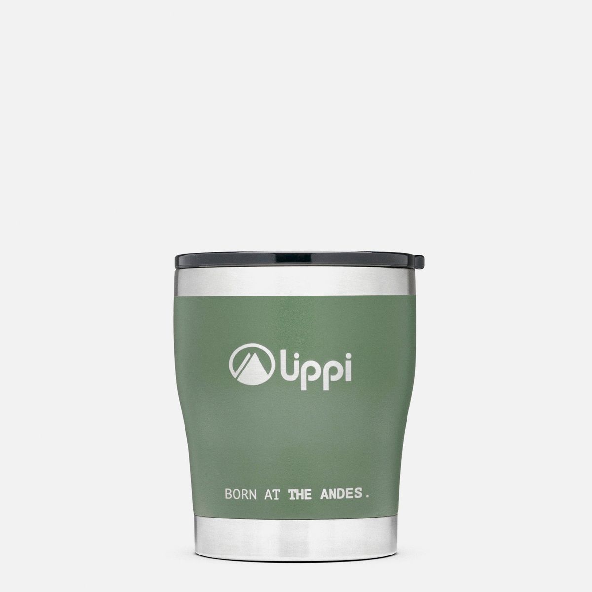 LIPPI - Botella Light Steel Tumbler 300 ML Oliva  Lippi