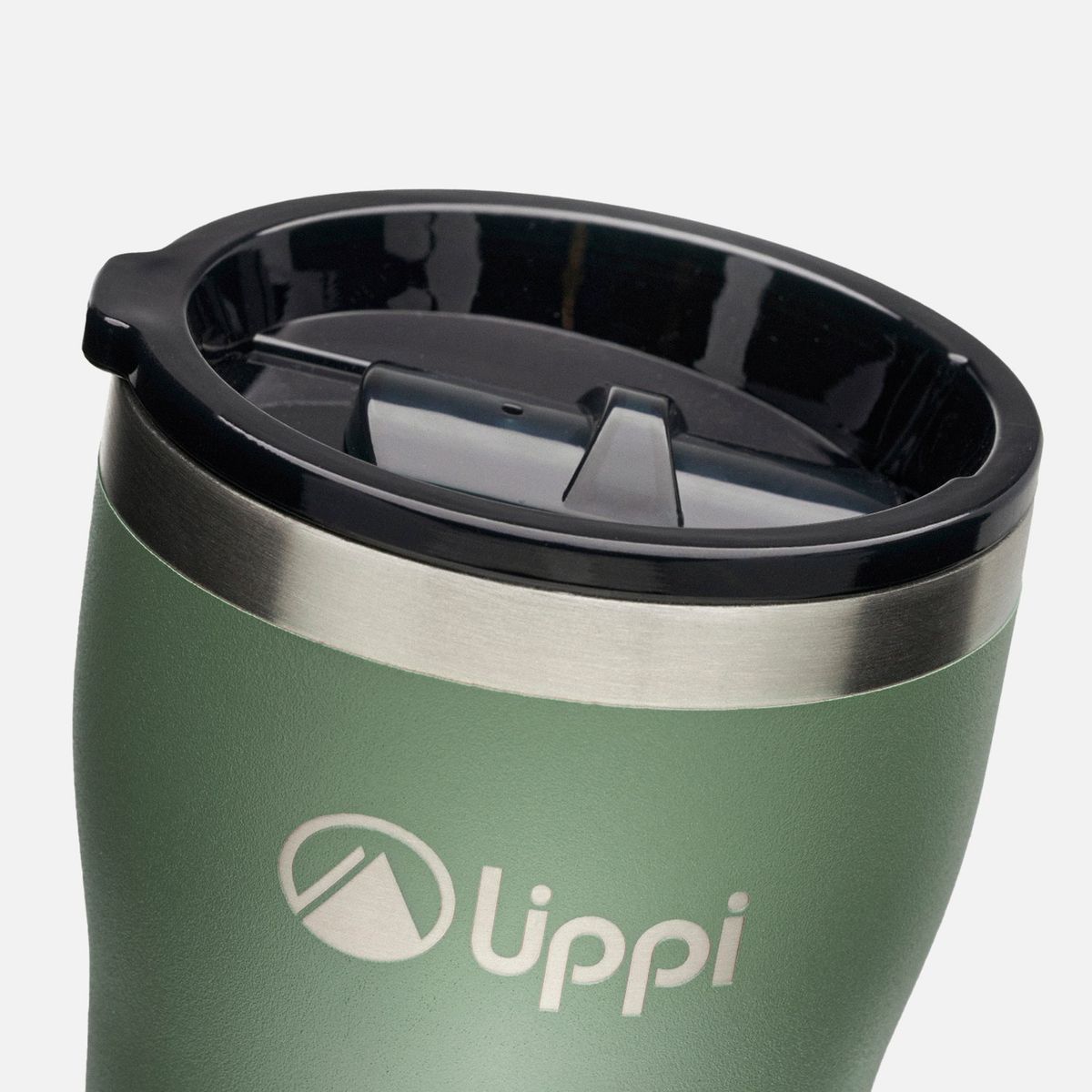 LIPPI - Botella Light Steel Tumbler 300 ML Oliva  Lippi