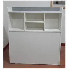 MUEBLES KIDS - Respaldo Repisa GRAFITO 1.5 PLAZAS
