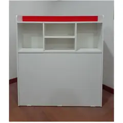 MUEBLES KIDS - Respaldo repisa 1.5 plaza.