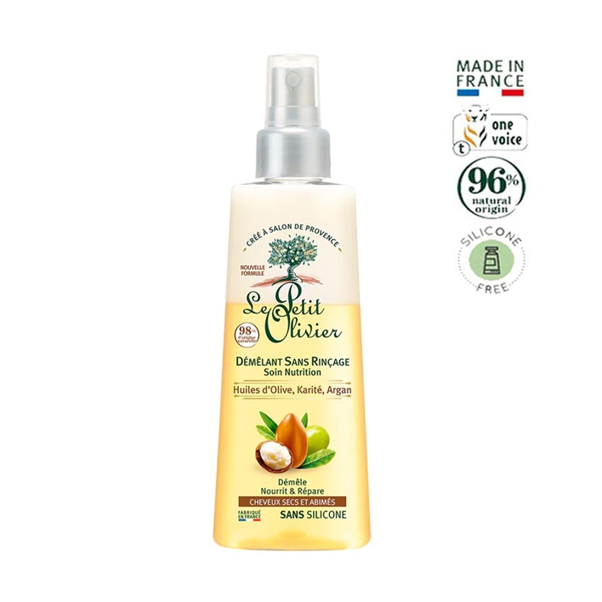 LE PETIT OLIVIER - Spray Desenredante Olivier Cabello Seco 150ml