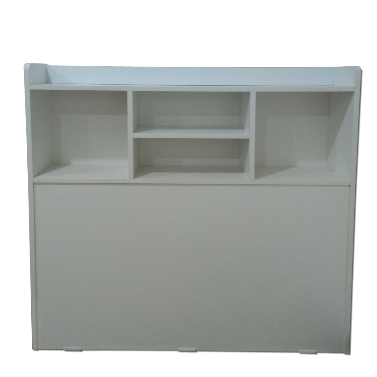 MUEBLES KIDS - Respaldo Repisa BLANCO   1.5 PLAZAS