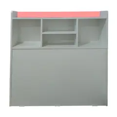 MUEBLES KIDS - Respaldo Repisa ROSADO 1.5 PLAZAS