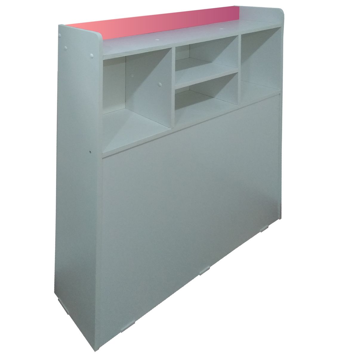 MUEBLES KIDS - Respaldo Repisa ROSADO  1.5 PLAZAS