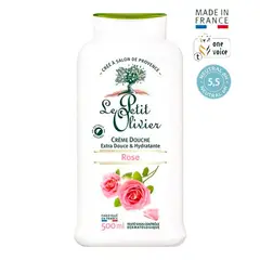 LE PETIT OLIVIER - Crema De Ducha Extra Suave Rosa 500 Ml
