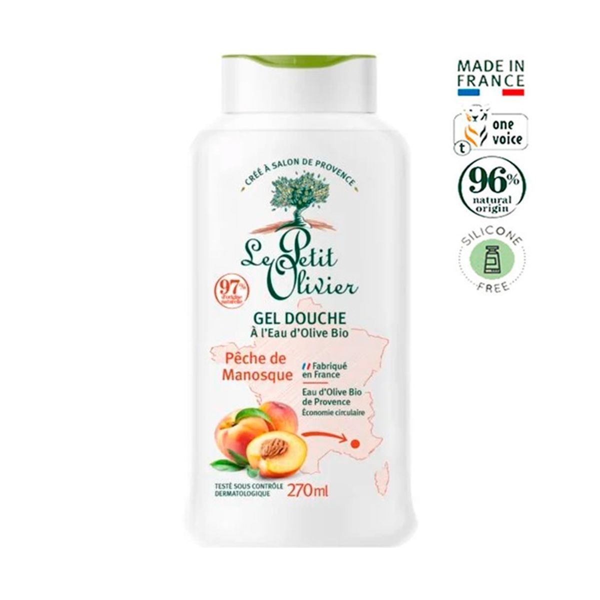 LE PETIT OLIVIER - Gel De Ducha Le Petit Olivier Durazno 270Ml