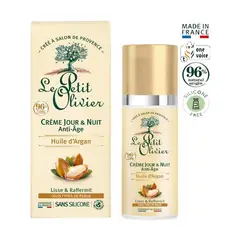 LE PETIT OLIVIER - Crema Facial Dia-Noche Antiage Aceite Argán Le Petit 50 Ml
