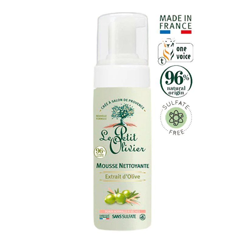 LE PETIT OLIVIER - Espuma Limpiadora Facial Oliva Le Petit Olivier 150 Ml