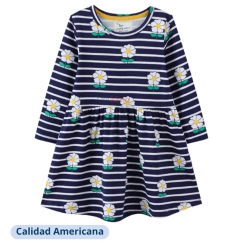 JUMP KIDS - Vestido Manga Larga Niña
