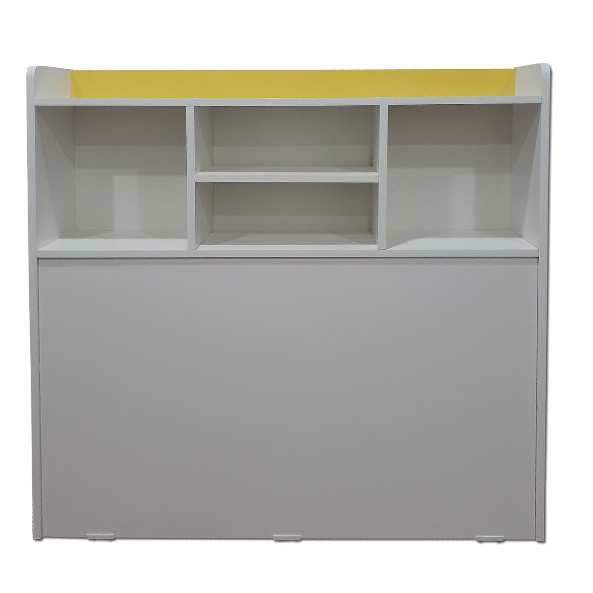 MUEBLES KIDS - Respaldo Repisa AMARILLO  1 PLAZA