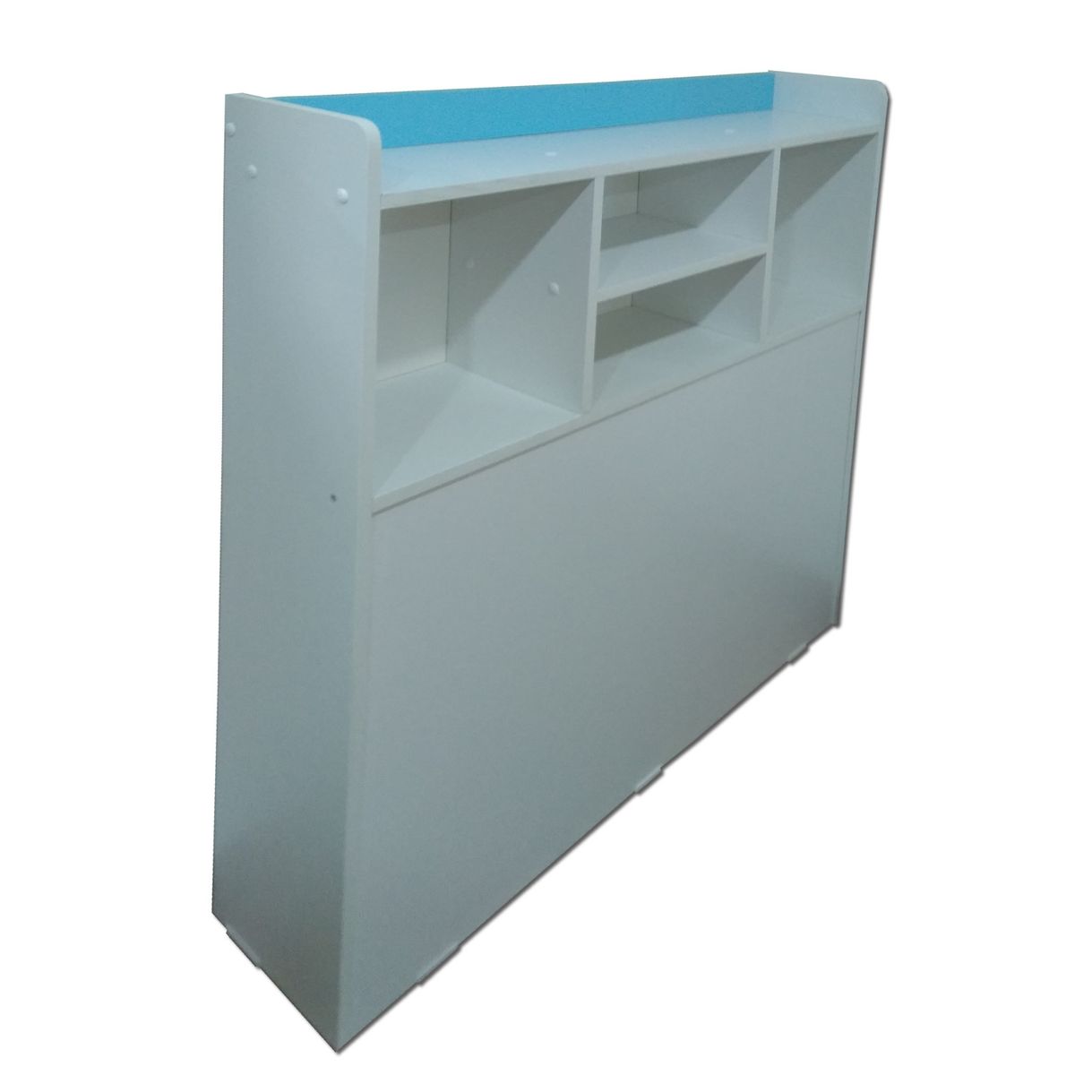 MUEBLES KIDS - Respaldo Repisa CELESTE  1 PLAZA