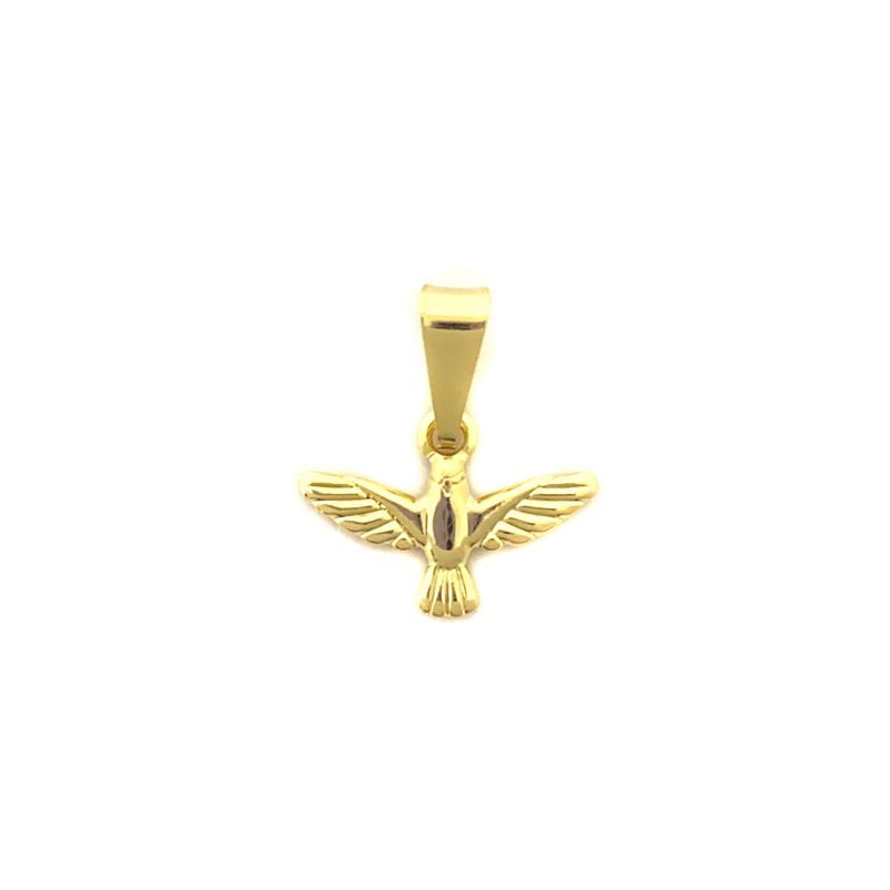 ANDREA COGGIOLA JOYAS - Colgante Espíritu Santo Mini Enchapado Oro 18K
