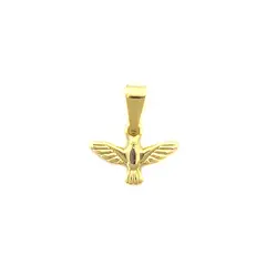 ANDREA COGGIOLA JOYAS - Colgante Espíritu Santo Mini Enchapado Oro 18K