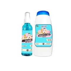 MASCOKITS - Kit Para Gato Shampoo Seco Colonia Coco-Coco.