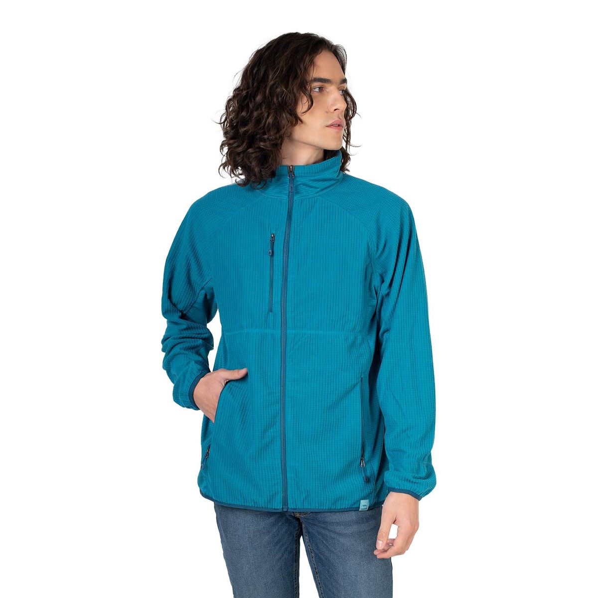 LENGA - Chaqueta Micropolar Hybrid-Shell Coihue Hombre Lenga