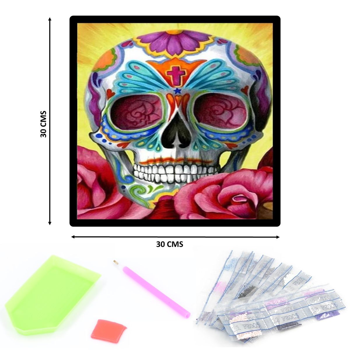 GENERICO - Diamond Painting 5d kit pintura 12.200 diamantes-fantasia 05…