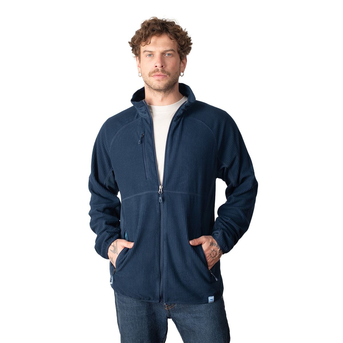 LENGA - Chaqueta Micropolar Hybrid-Shell Coihue Hombre Lenga