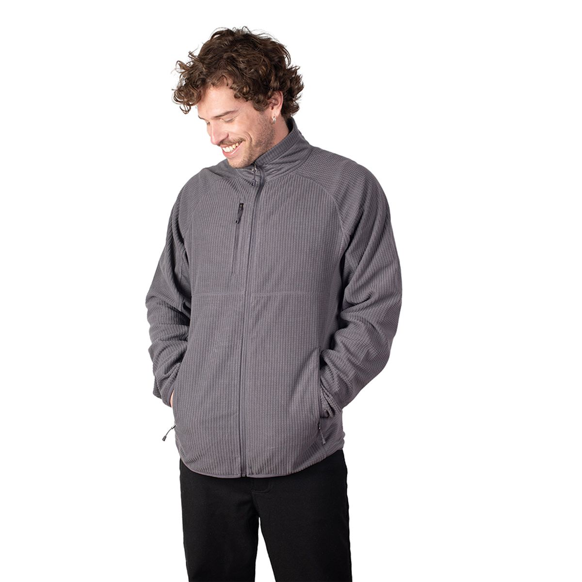 LENGA - Chaqueta Micropolar Hybrid-Shell Coihue Hombre Lenga