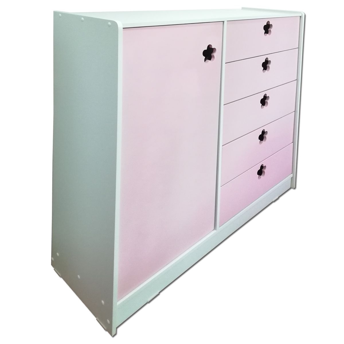 MUEBLES KIDS - Mini closet rosado flor