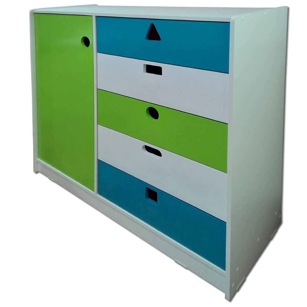 MUEBLES KIDS - Mini closet geométrico