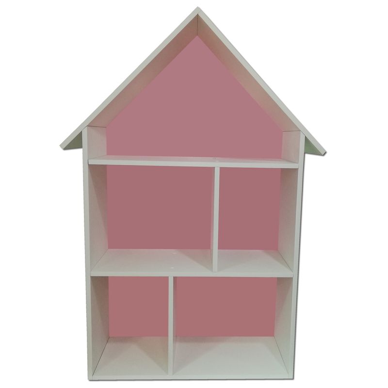 MUEBLES KIDS - Repisa casa rosada