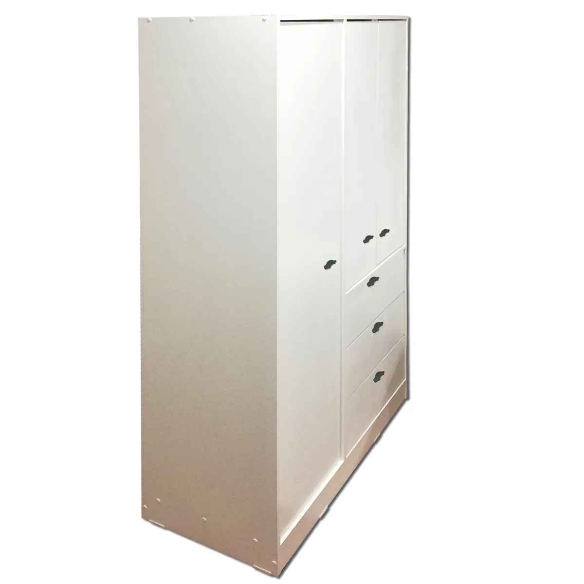 MUEBLES KIDS - closet 3 puertas , 3 cajones blanco auto