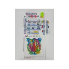 GENERICO - Diamond Painting 5d kit pintura diamantes-animales 26…