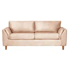 LATAM HOME - Sofá Milan 3 Cuerpos Cuero Kentucky Beige